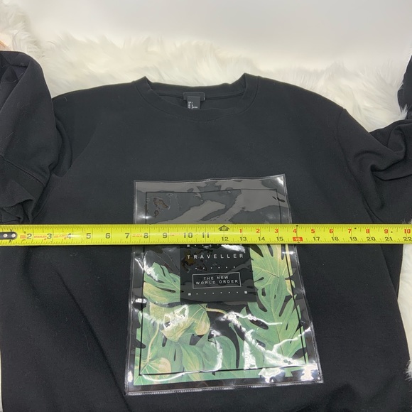 H&M Traveller New World Order Crew Neck Sweater - Picture 3 of 7